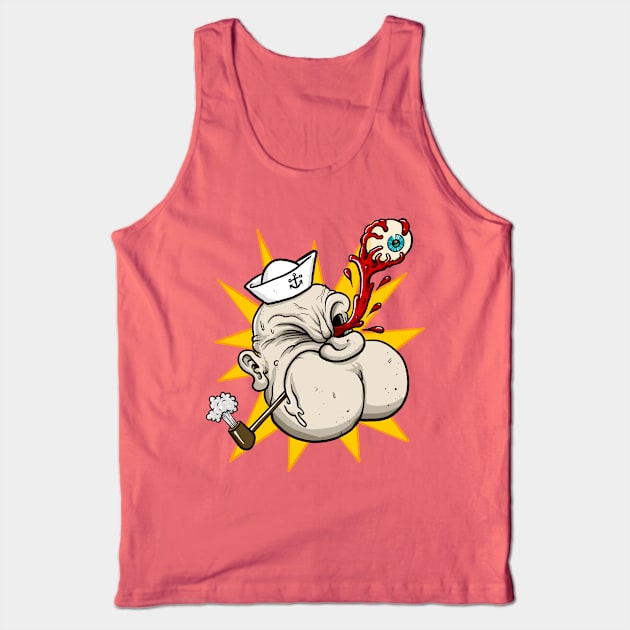 Popeye Tank Top by Brownlazer